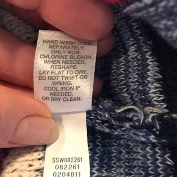 J. Jill Duster Oversized Striped Cardigan Sweater XS - Picture 4 of 6